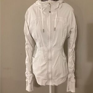Lululemon Dance Studio Jacket in White.(Size 12)